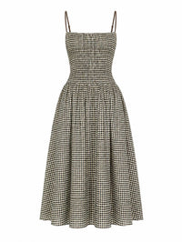 Après Studio -Ballerina Dress in Biscuit Plaid - Size US 4 (Like New)