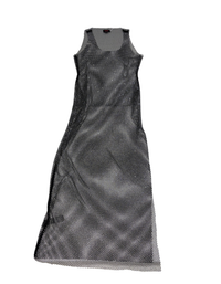 Misspap - Black Rhinestone Maxi Dress - LG (Like-New)