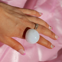 Jenna Bulky Marble Ring - FINAL SALE