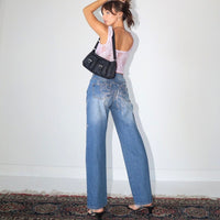 Shaye Butterfly Sparkle Denim - FINAL SALE