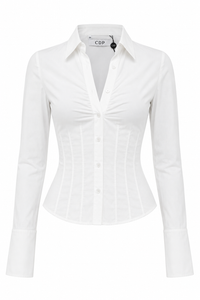 CDP - Long Sleeve Button Up Shirt - XS (New With Tags)