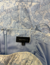 Majorelle - Jalan Mini Dress in Baby Blue - M (Like-New)