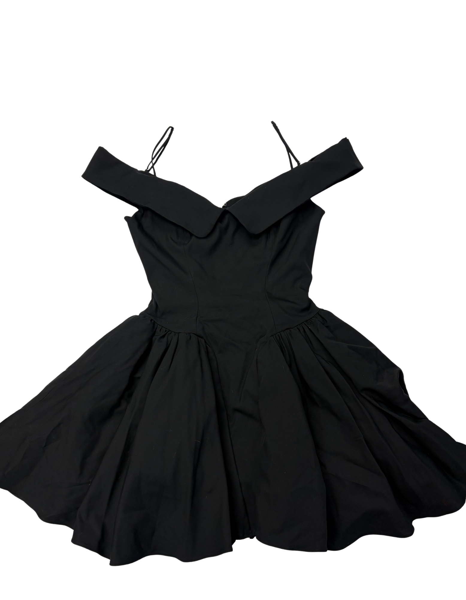 House of CB - Black Off Shoulder Mini Dress (Like-New)