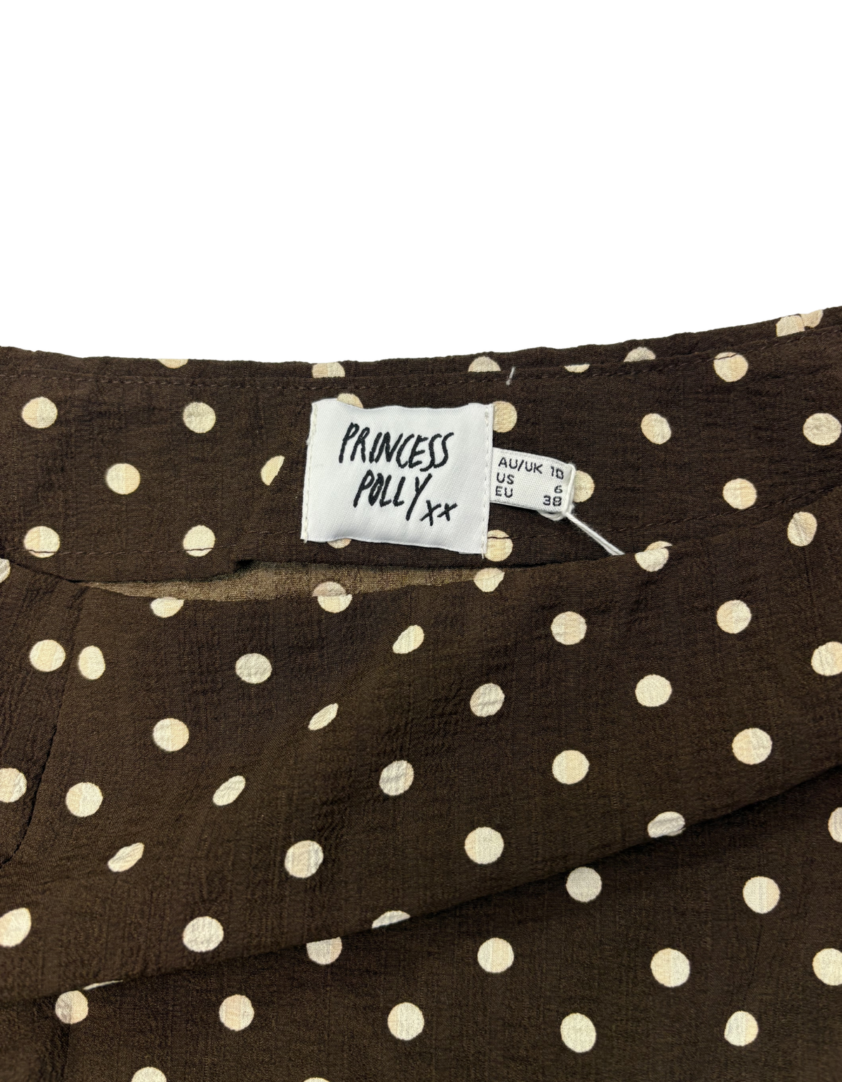 Princess Polly - Polka Dot Mini Skirt - US6 (Like-New)
