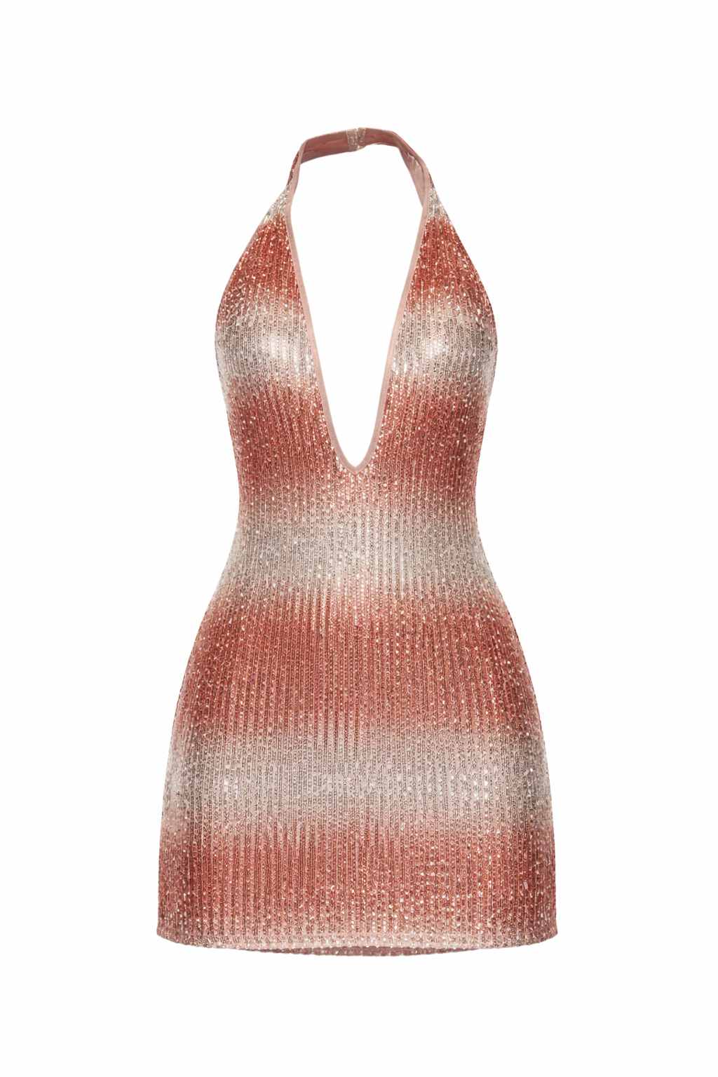 Superdown - Halter Mini Sequin Dress - S (Like-New)