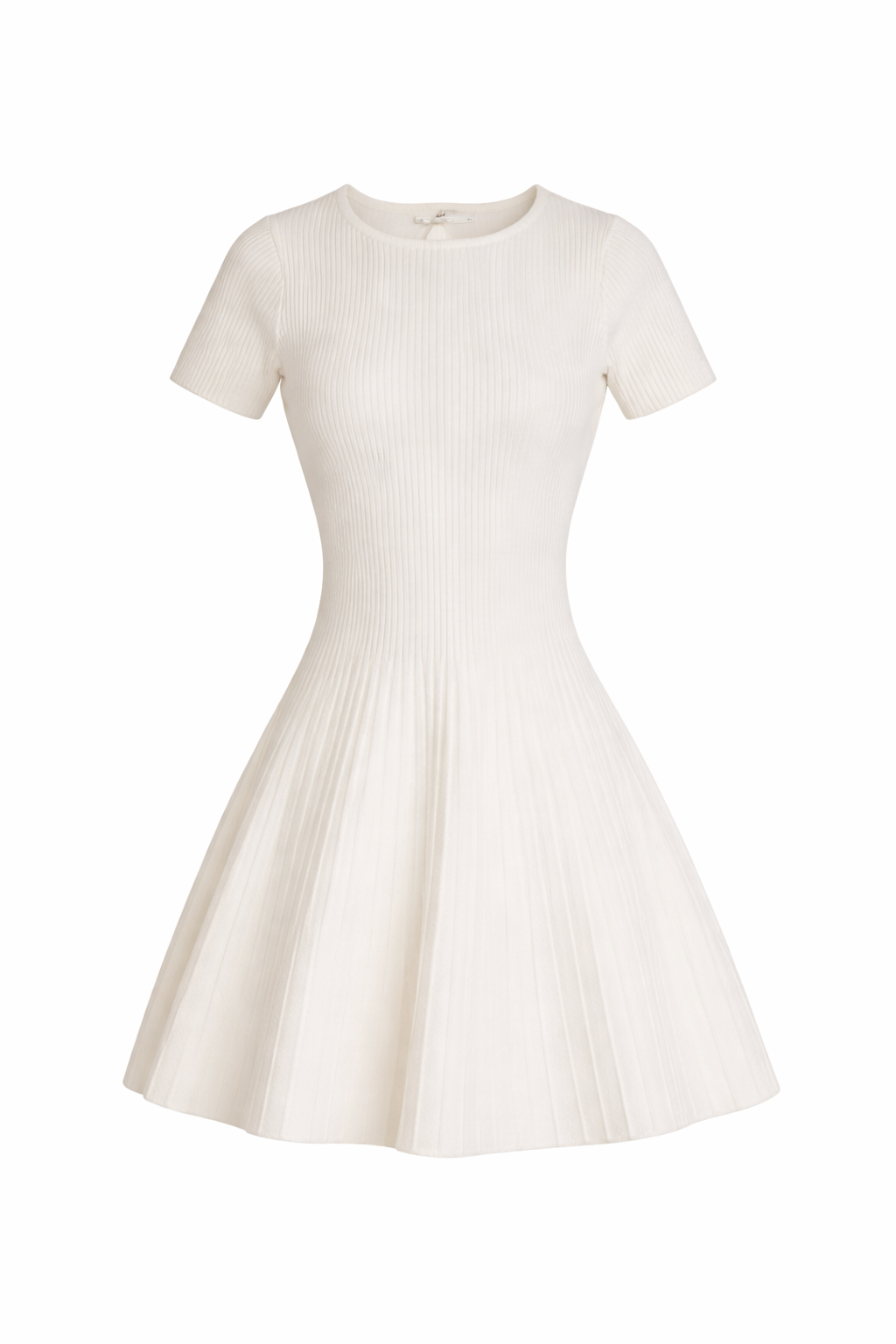 Oak & Fort - Ribbed Short Sleeve Mini Dress - XS (New with Tags)