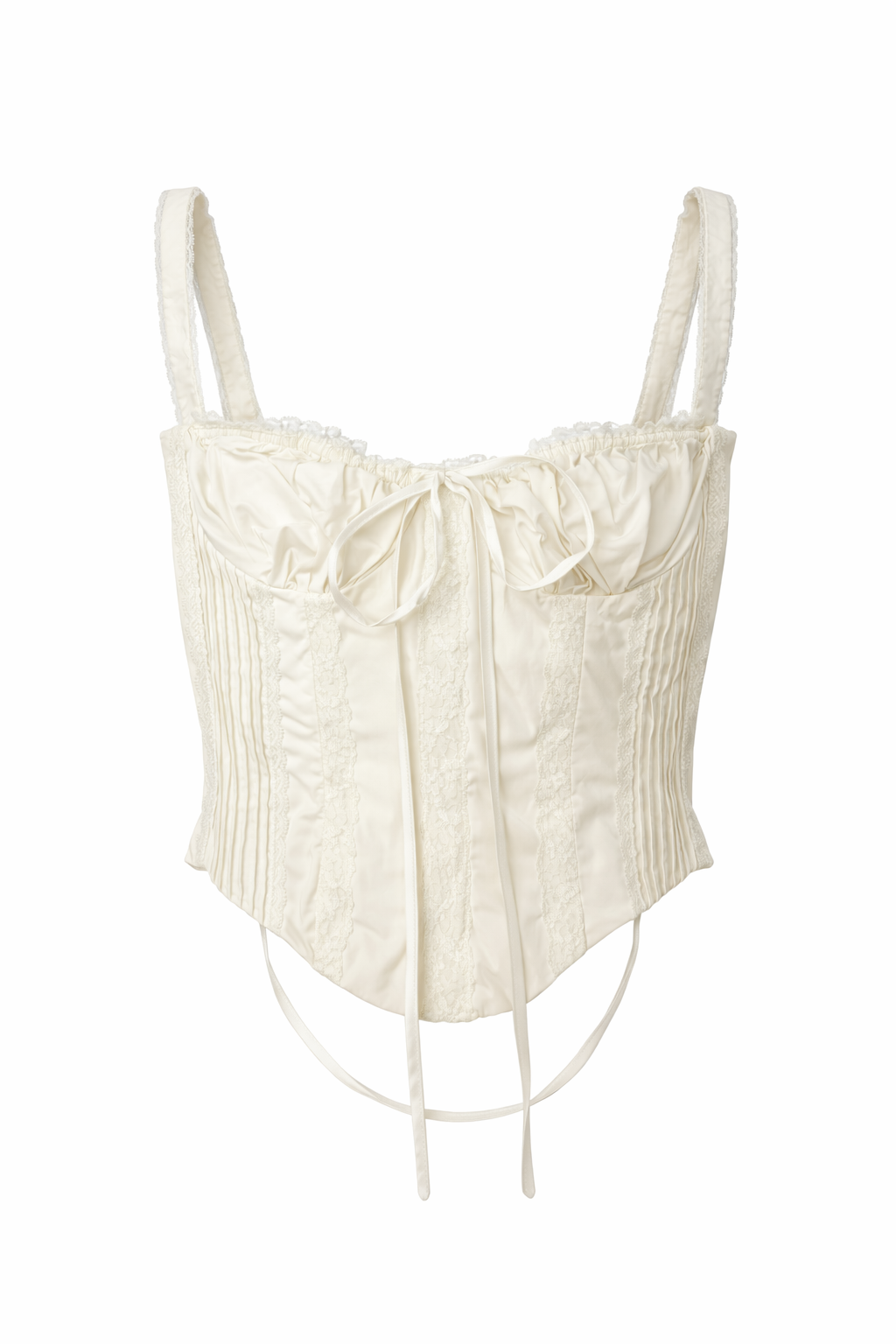 House of CB - White Corset Top - M (Like-New)