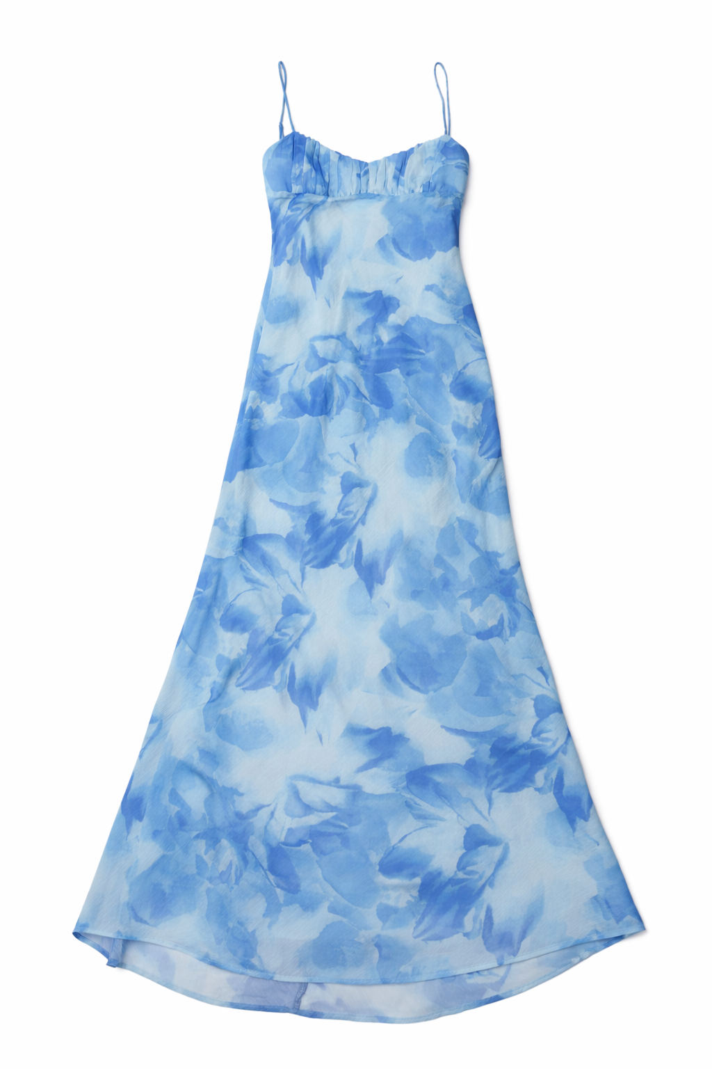 Selfie Leslie - Nerida Low Back Twist Maxi Dress Blue (Like-New)