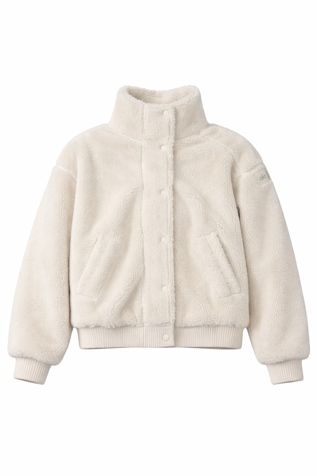 Alo - Sherpa Varsity Jacket - XS (Like-New)