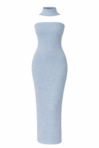 Meshki - Andrea Strapless Knit Maxi Dress - S (New with Tags)