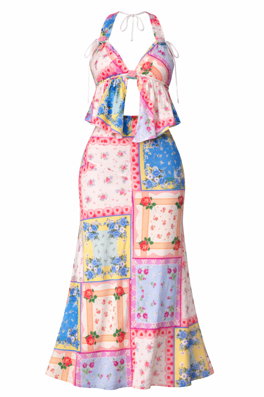 For Love and Lemons - Cassandra Maxi Skirt Set - XS (New with Tags)