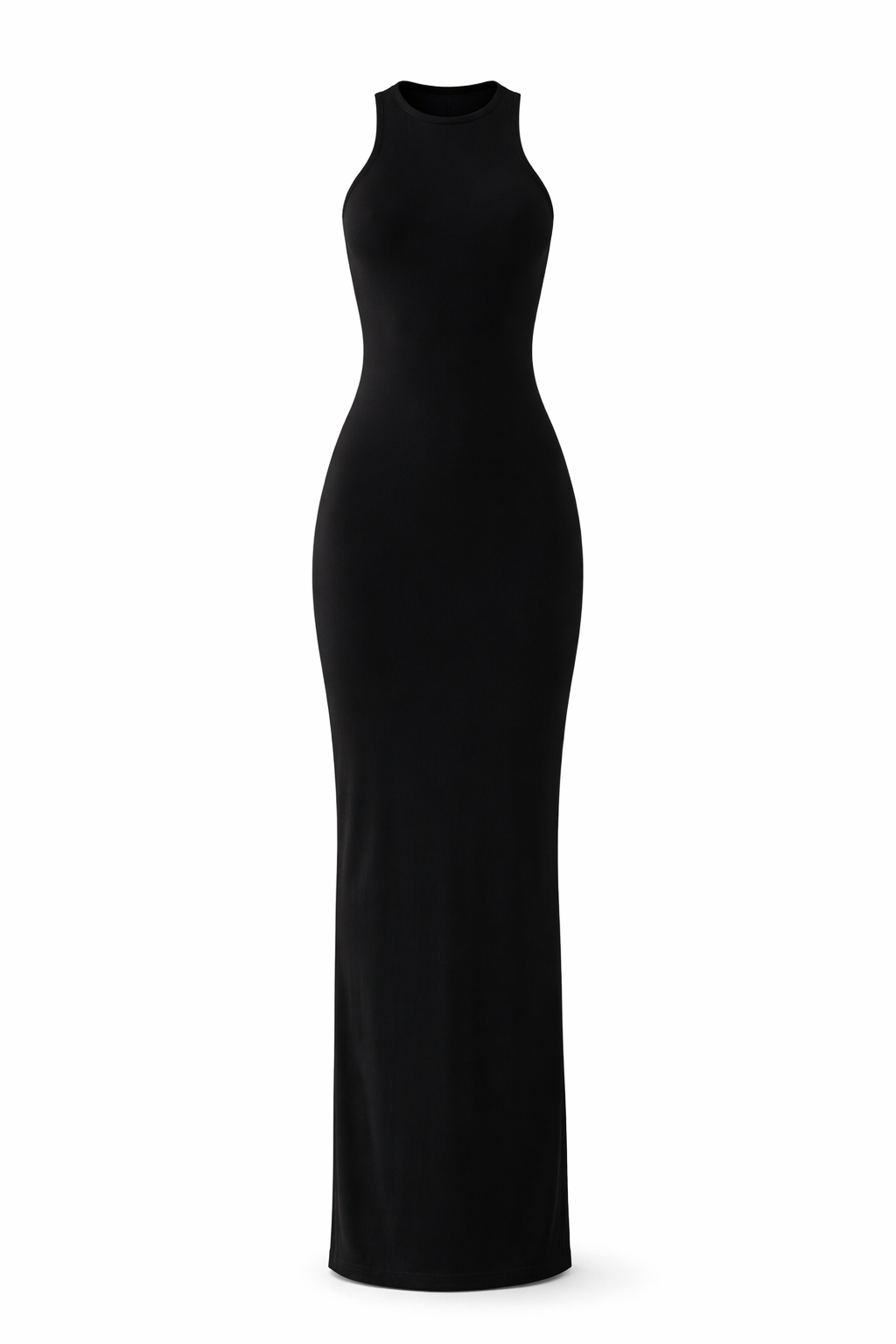 Skims - Black Bodycon Maxi Dress - M (Like-New)