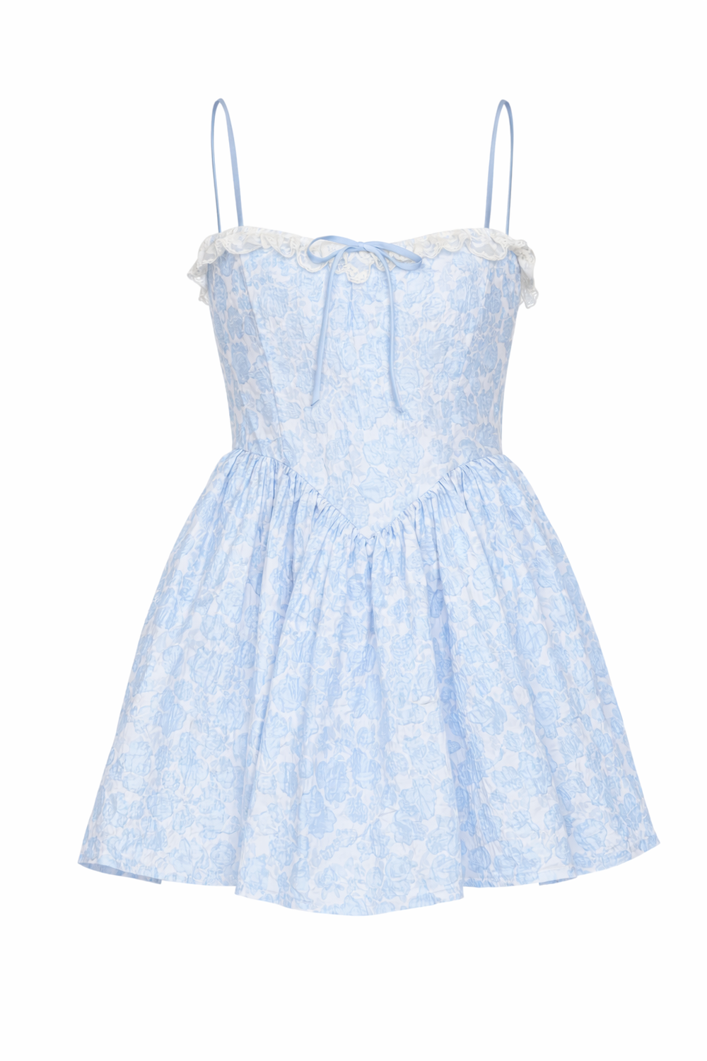 majorelle mini dress - Jalan in Baby Blue Color:SHEPHERD Sustainable Fabric Dress Timeless Wedding Dresses That