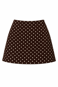 Princess Polly - Polka Dot Mini Skirt - US6 (Like-New)