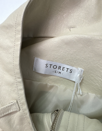 Storets - Leather Cropped Jacket - S/M (Like-New)