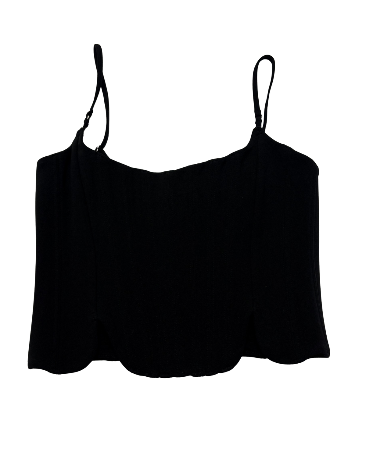 White Fox - Black Corset Top - S (New with Tags)
