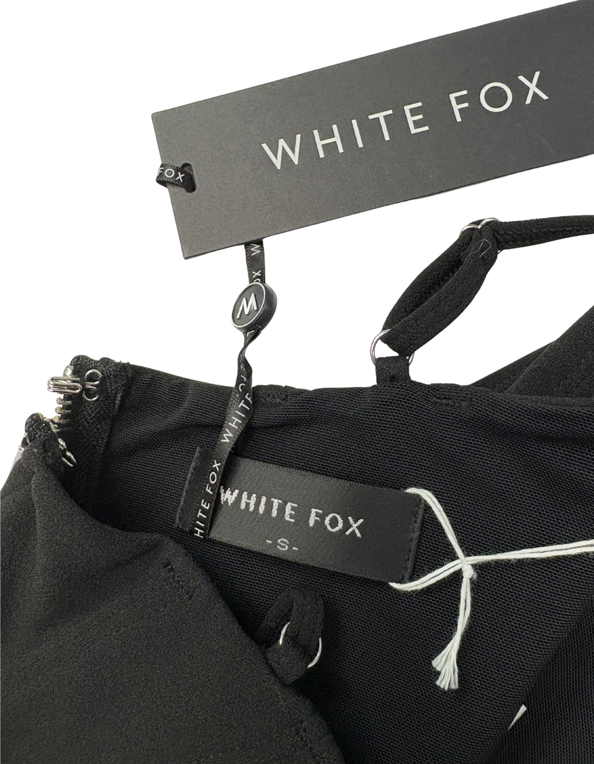 White Fox - Black Corset Top - S (New with Tags)