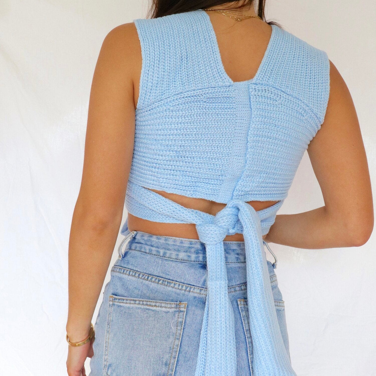 Rosalie Blue Top - FINAL SALE