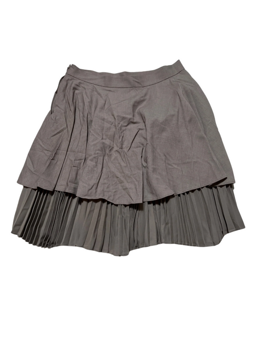 Snidel- Gray Pleated Mini Skirt - NEW WITH TAGS