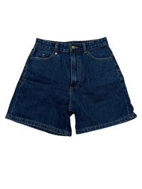 Thrillz- High Rise Denim Shorts