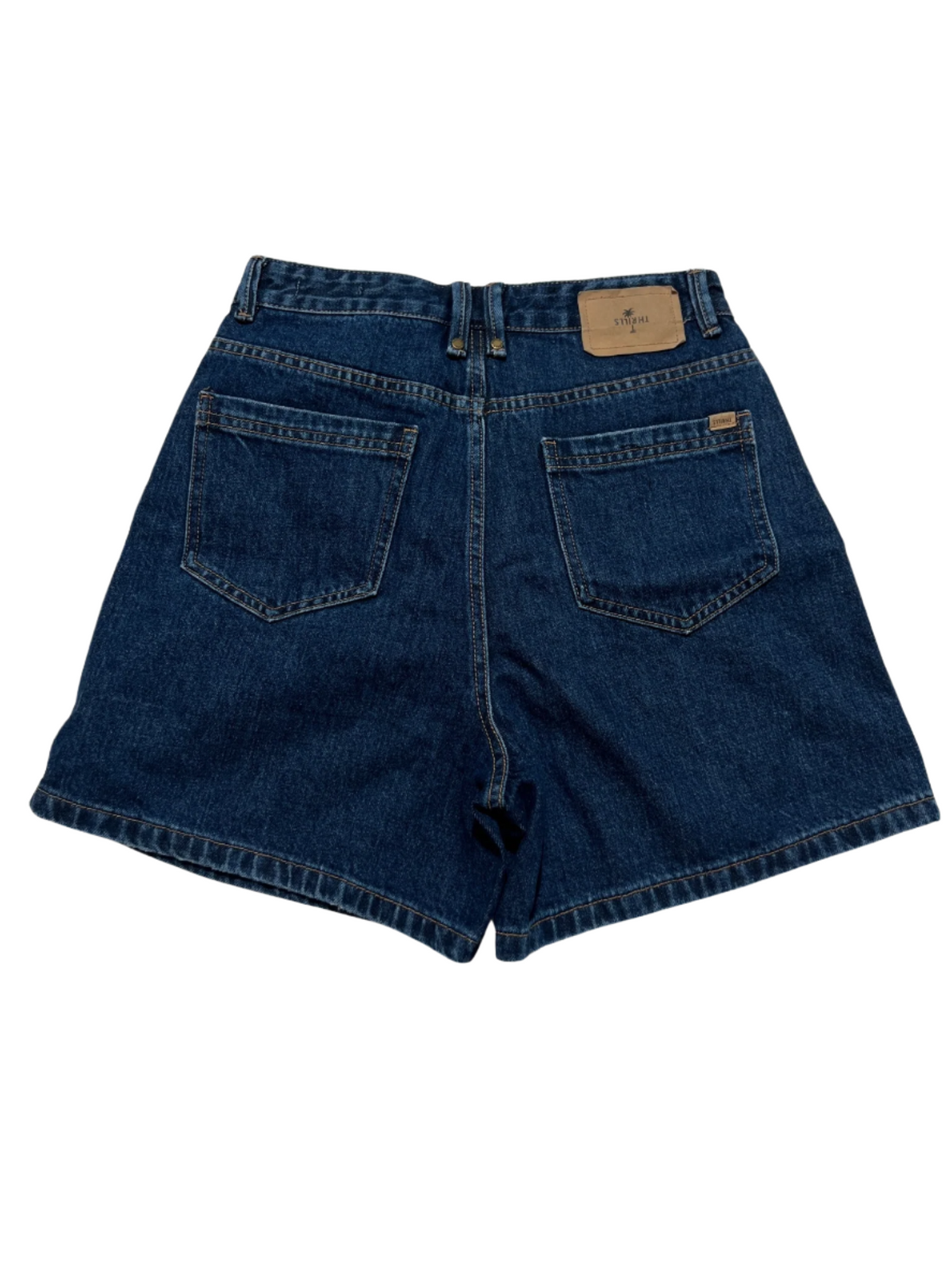 Thrillz- High Rise Denim Shorts