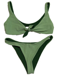 Daily Drills- Green Bikini