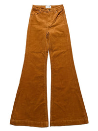 Rollas- Tan Corduroy Flare Jeans