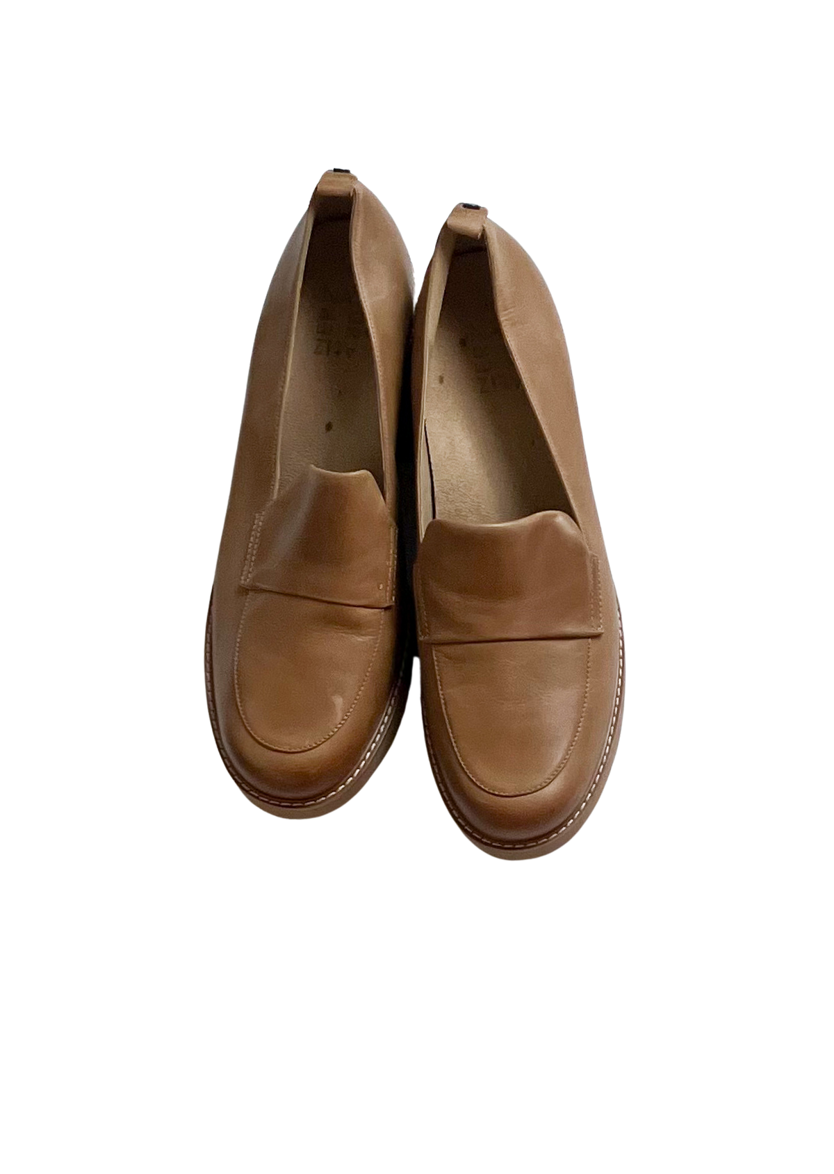 Naturalizer- Brown Platform Loafers