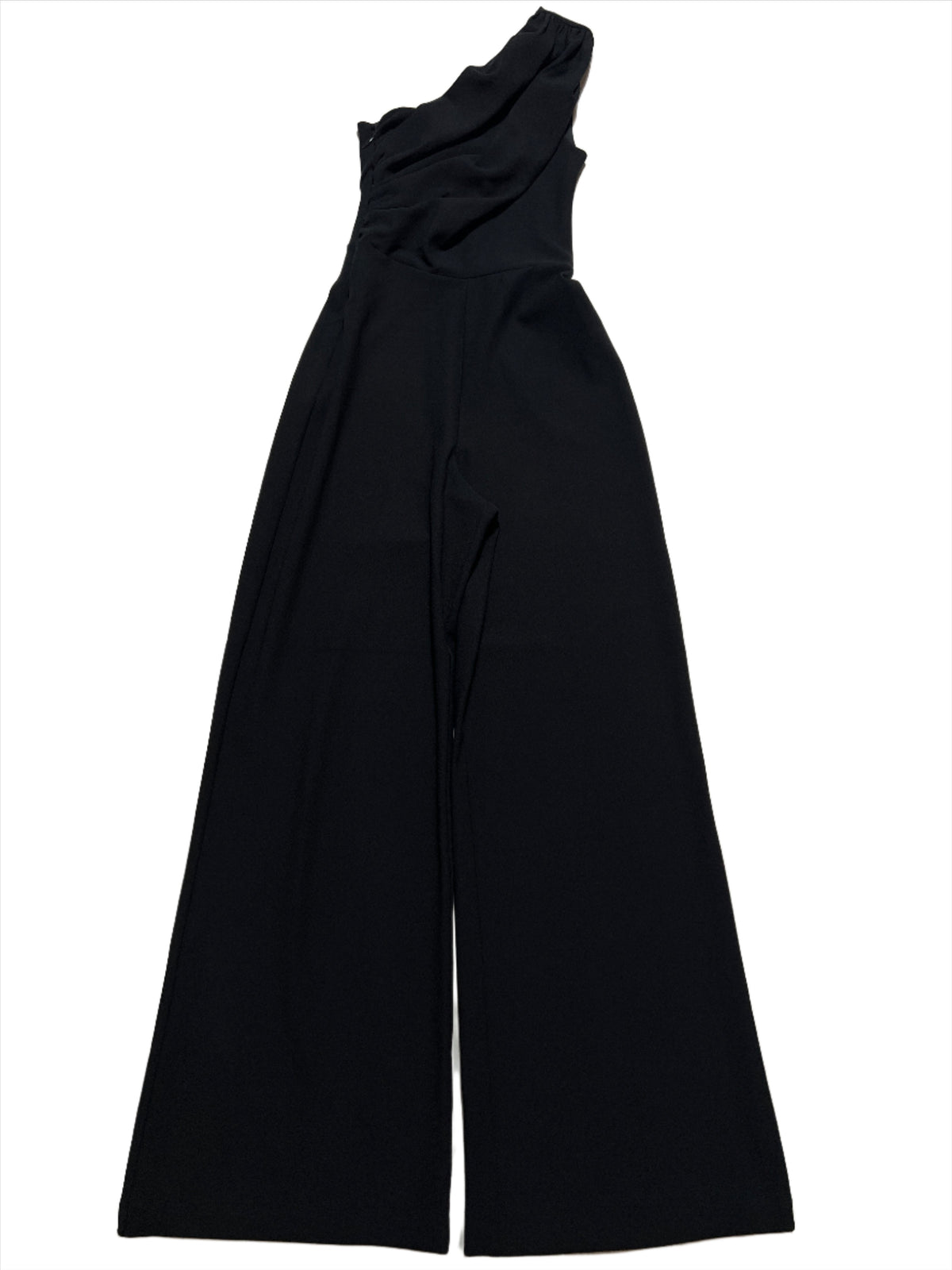 Abercrombie & Fitch- Black One Shoulder Jumpsuit