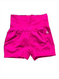 Free People- Pink Biker Shorts