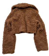 Majorelle- Brown Fuzzy Jacket