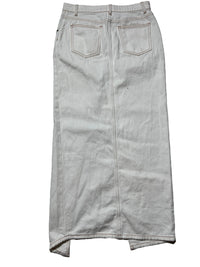 Lioness- White Denim Maxi Skirt
