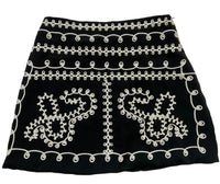 Millau- Black and White Mini Skirt