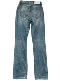 For All Mankind- Light Wash Embroidered Jeans