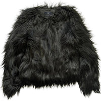 Unreal Fur- Black Fur Jacket