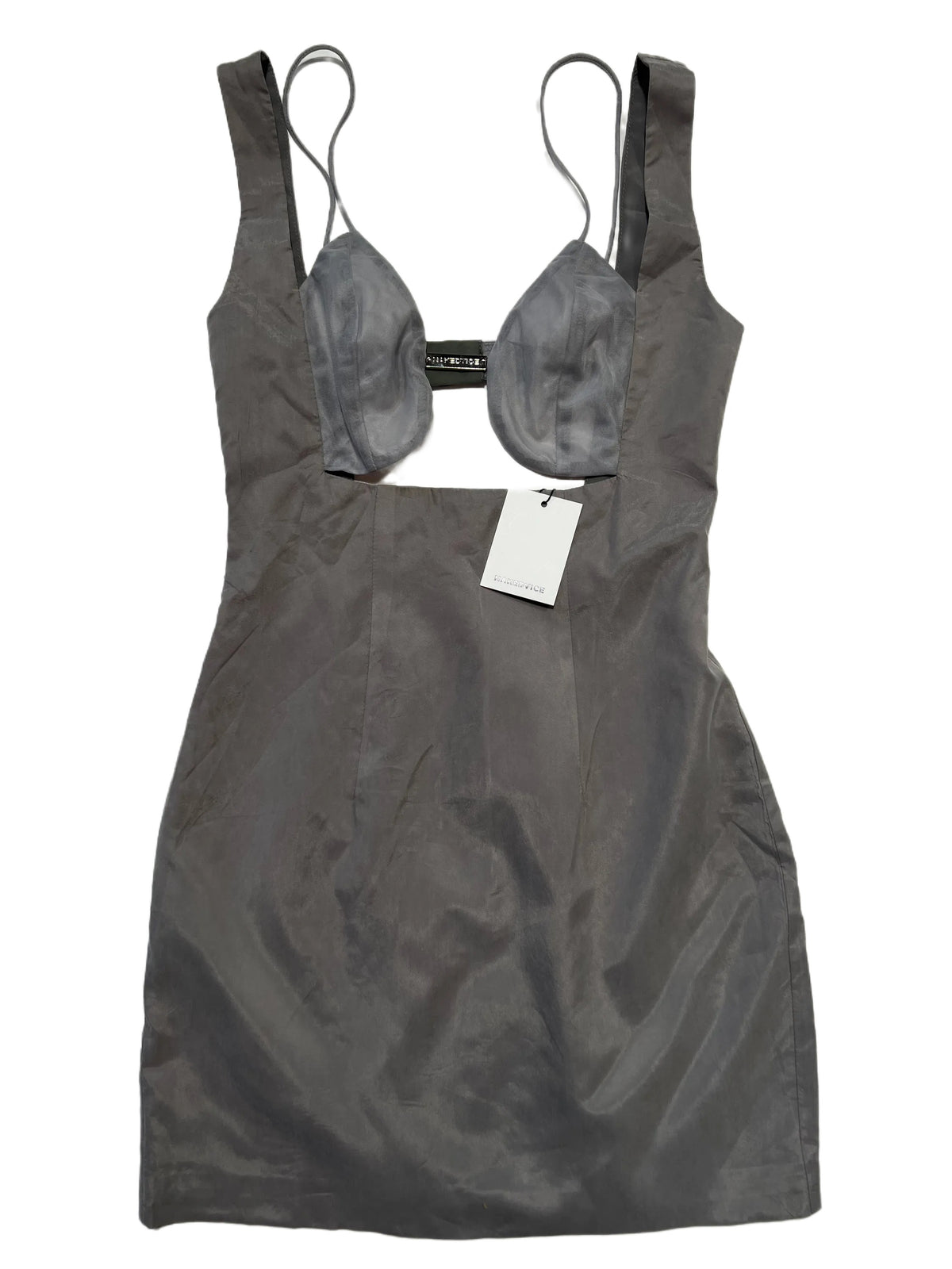 Naked Vice- Grey "The Rex" Mini Dress New With Tags!