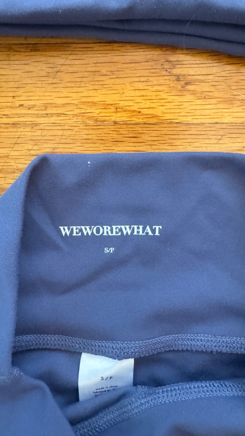 WEWOREWHAT - Blue Activewear Set - Size S (Gently Used)