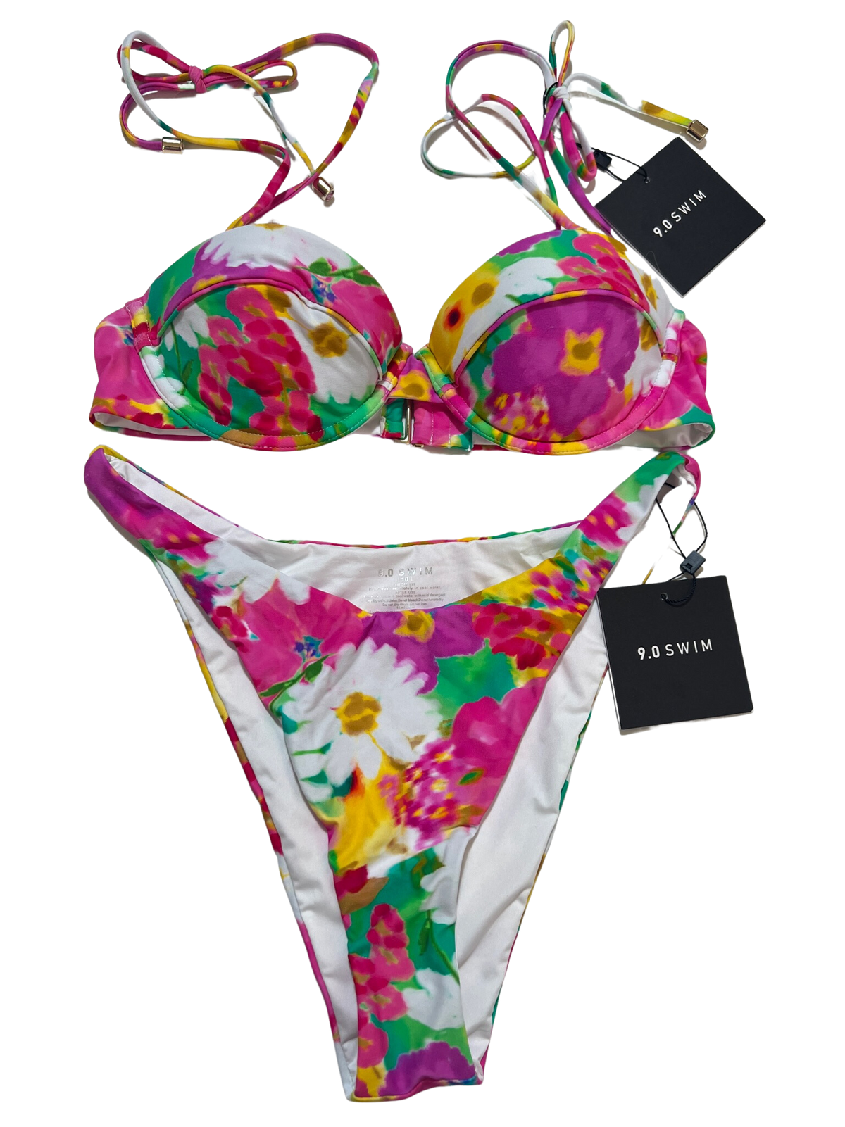 9.0 Swim- Printed "Bianca" Bikini NEW WITH TAGS