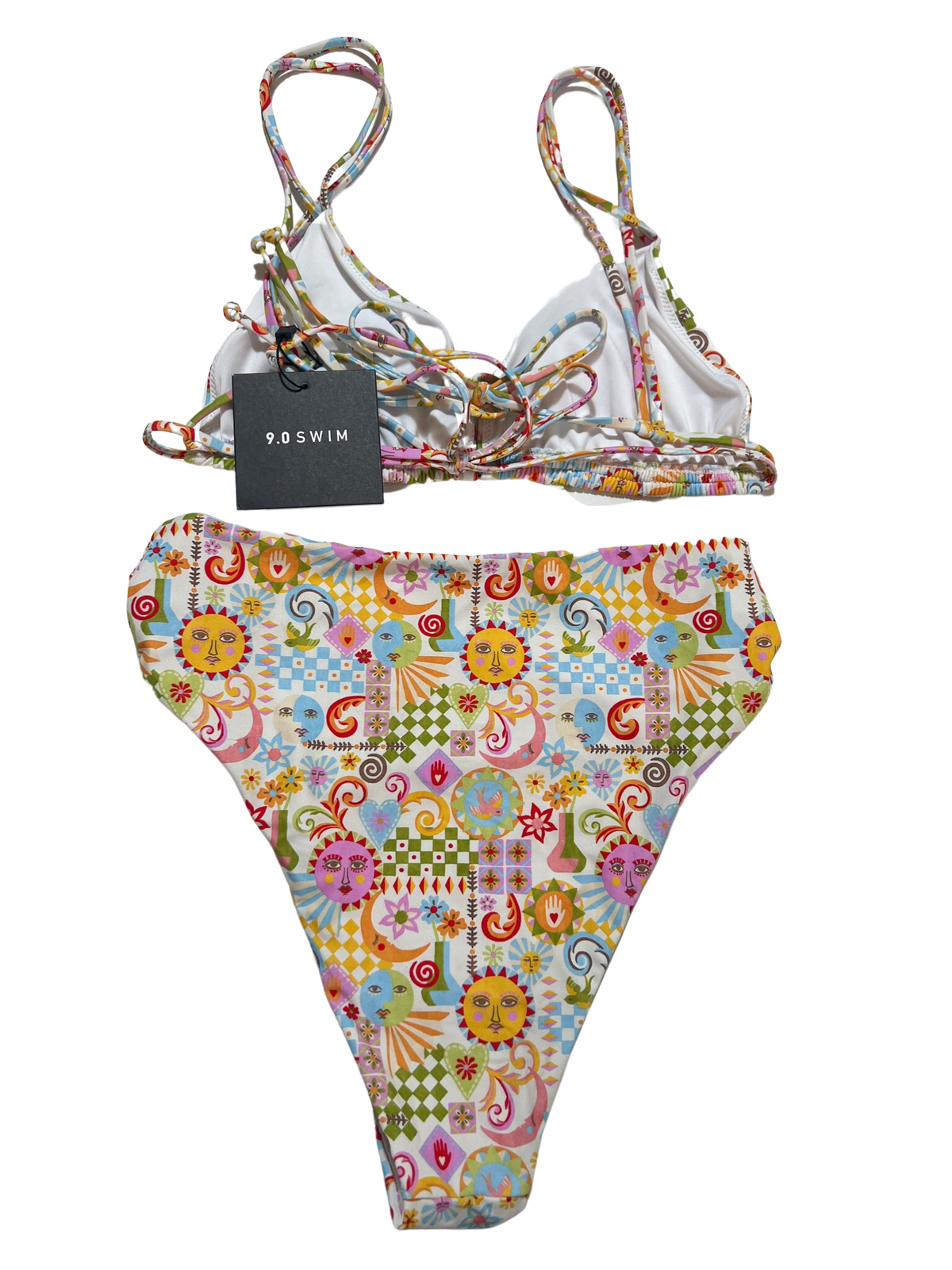 9.0 Swim- Printed "Majorca" Bikini NEW WITH TAGS