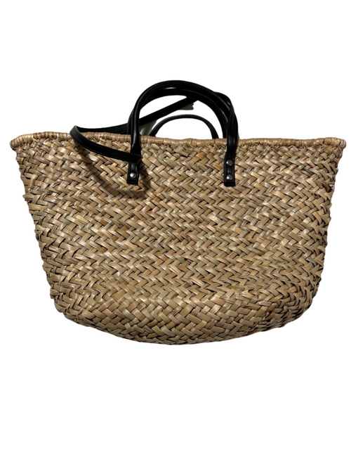 NA-KD- Tan Rattan Beach Bag