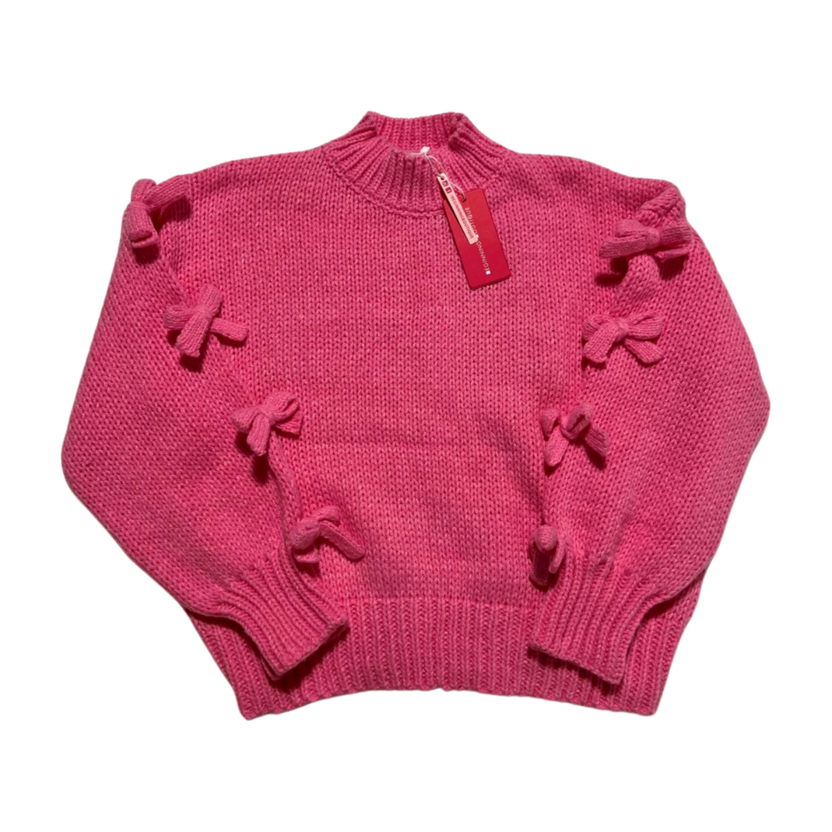 Beginning Boutique- Pink "Short and Sweet" Sweater NEW WITH TAGS!