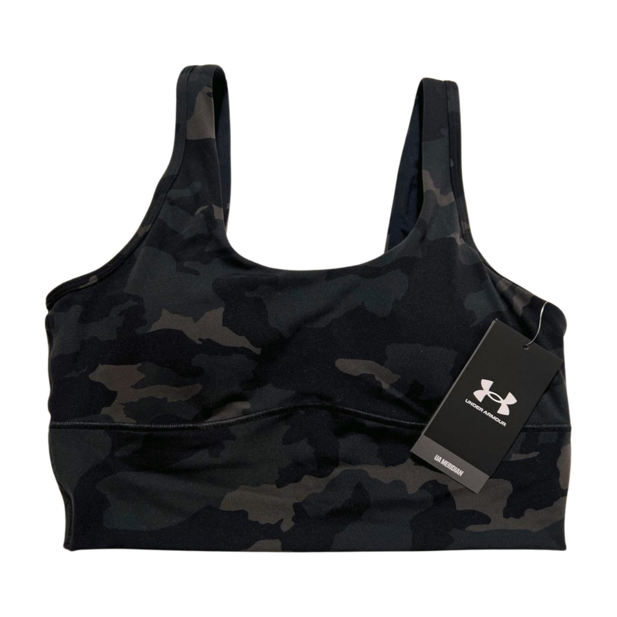 Under Armour- Black Camo Sports Bra NEW WITH TAGS!