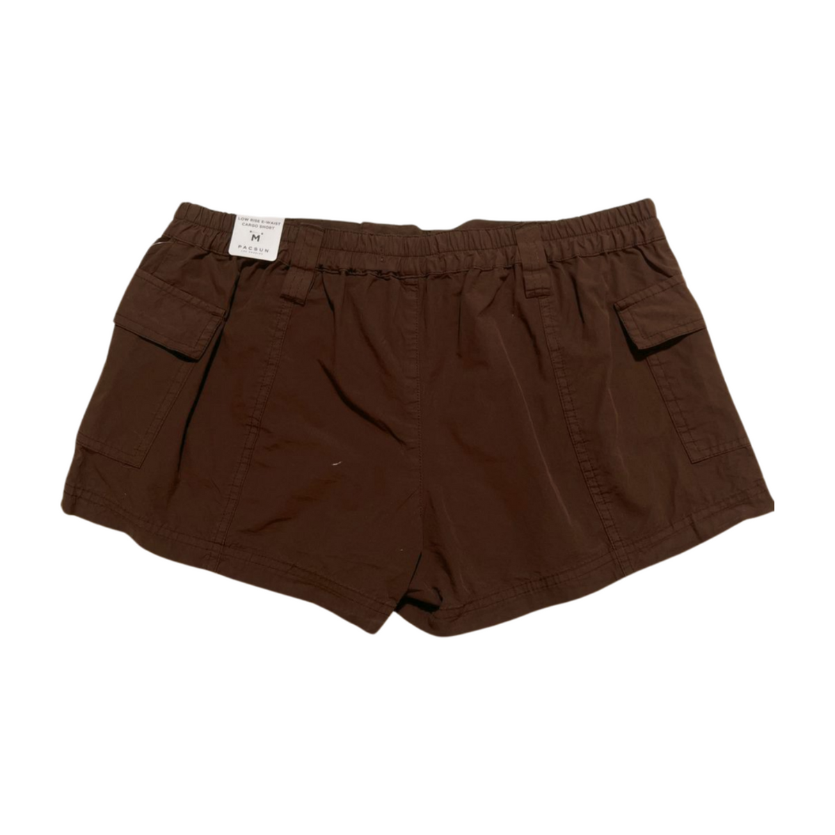 Pacsun- Brown Low Rise Cargo Shorts NEW WITH TAGS
