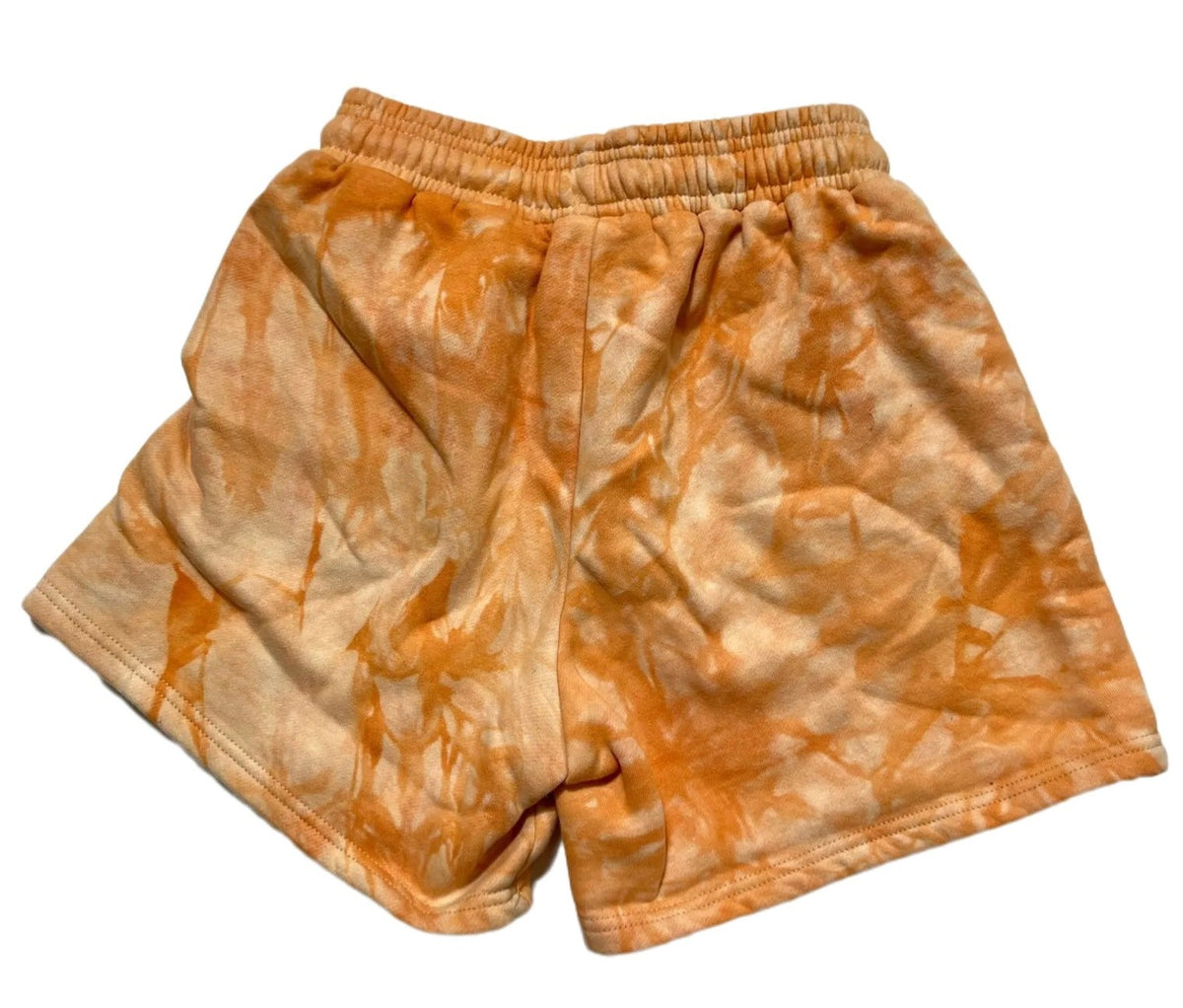Blackbough- Orange Tie Dye Sweat Shorts