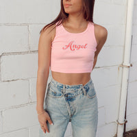 Angel Pink Tank - FINAL SALE