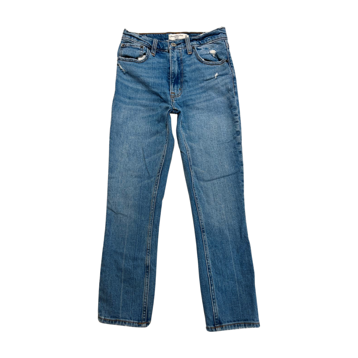 Abercrombie & Fitch- "The Skinny" Distressed Jeans