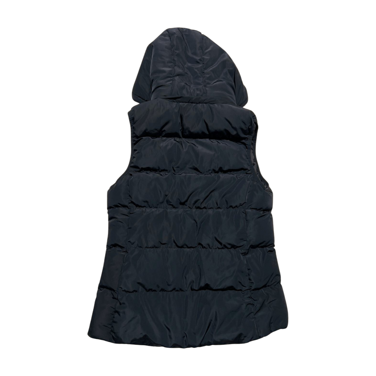 Fabletics- Black Puffer Hooded Vest
