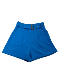 Showpo Blue Shorts with Belt - NEW WITH TAGS