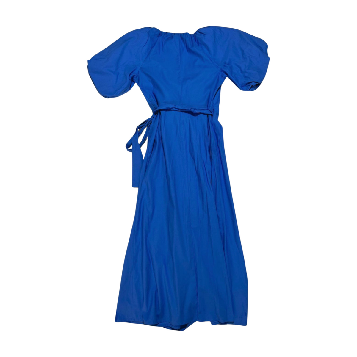 Reformation- Blue Tie Midi Dress