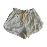 Elam- White Terrycloth Shorts NEW WITH TAGS!